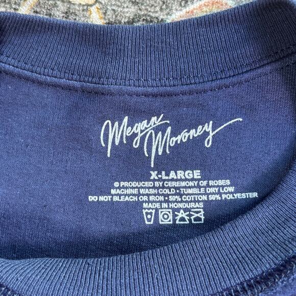 Megan Moroney Bless The Girls Inside Out Crewneck Sweatshirt Size XL embroidered - Picture 5 of 11